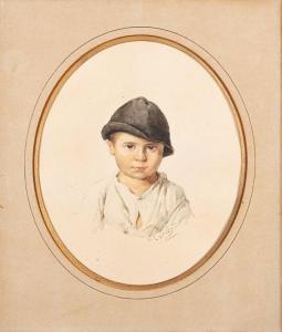 BUZZI Achille 1800-1900,Due ritratti di bambini,Minerva Auctions IT 2020-02-13