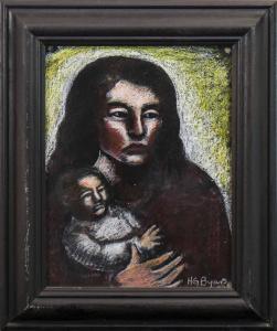 BYARS HUGH GERARD 1957,WOMAN WITH CHILD,McTear's GB 2018-04-29