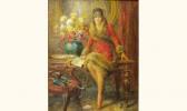 BYLES William Hounsom 1872-1916,portrait de jeune élégante,Delorme-Collin-Bocage FR 2006-03-21