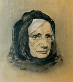 BYRNE Michael 1900-2000,Potrait of an Old Lady,Morgan O'Driscoll IE 2012-01-30