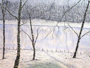 BYRNE Pauline,Frozen Lake,Gormleys Art Auctions GB 2014-03-04