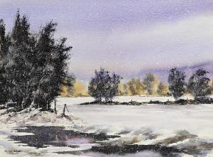 BYRNE Roland 1900-2000,Winter Landscape,Morgan O'Driscoll IE 2022-06-27