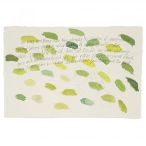 BYRON Kim 1961,Thirty Four Greens in my Garden, My Right Hand as ,2002,Christie's GB 2021-07-21