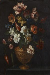 BYSS Johann Rudolf 1660-1738,Flower Still Life,Lempertz DE 2020-11-21