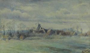 CA Jacques,View towards Dymchurch,1918,Burstow and Hewett GB 2014-04-30