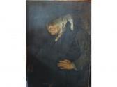 CABANE Florian Nemorin 1831-1922,Portrait de vieille femme,Hotel des ventes parc St-Cloud 2007-05-10