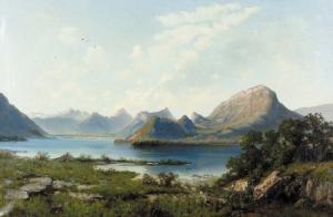 CABAUD Paul 1817-1895,Uferpartie am lac d'Annecy.,Dobiaschofsky CH 2006-11-01