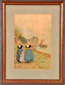 CABINERS H,Ladies on a quayside,Tring Market Auctions GB 2015-05-01