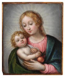 CACCIA Orsola Maddalena 1596-1676,Madonna and Child,Palais Dorotheum AT 2023-06-21