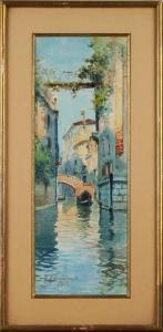 CACCIAPUOTI H,Canal à Venise,1923,Libert FR 2019-05-22