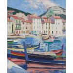 CADELL Francis C. Boileau 1883-1937,CASSIS, LE PORT,Lyon & Turnbull GB 2023-12-07