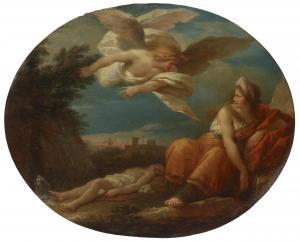 CADES Giuseppe 1750-1799,Hagar and the Angel in the desert of Beersheba,Christie's GB 2024-01-31
