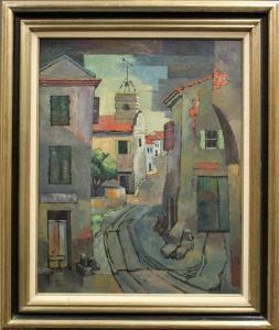 CADOGAN Edwin Anthony 1908-1993,Street Scene - Mexico Night,Clars Auction Gallery US 2009-05-03