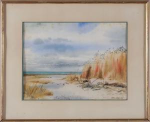 CADY Arthur 1920-1983,SAND DUNES,1969,Charlton Hall US 2018-10-18
