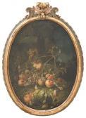 CAFFI Ludovico 1644-1695,Natura morta con frutti, zucca, uccelli e salamand,Meeting Art 2021-11-13
