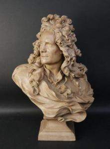 CAFFIERI Jean Jacques 1725-1792,Buste de Corneille Van Clève,Auxerre Enchères FR 2022-09-04