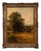 CAFFYN Walter Wallor 1845-1898,Landscape in Surrey,1890,Hindman US 2021-11-11
