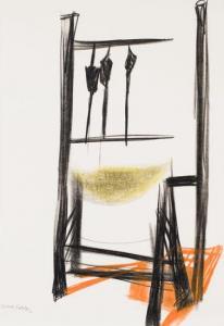 CAHéN Oscar 1915-1956,Chair and Variations,1953,Heffel CA 2019-09-26