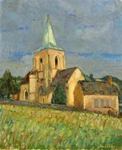 CAILLARD 1900,L'église,Labarbe FR 2017-06-24