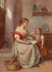 CAILLE Leon Emile 1836-1907,The Letter,Palais Dorotheum AT 2014-02-17