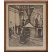 CAINELLI Carlo 1896-1925,Giovedì Santo. La Chiesa dei Francescani di ,1921,Il Ponte Casa D'aste Srl 2020-06-23