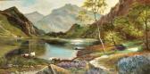 CAIROW B 1900,A Highland River Landscape,John Nicholson GB 2017-03-29