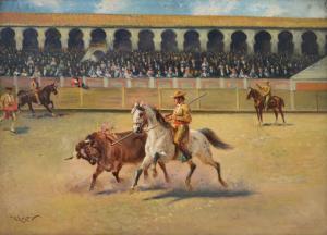 CAJANI VITTORIO 1890-1940,La corrida,Meeting Art IT 2024-04-20