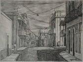 cajiga,Street Scene,1957,Rachel Davis US 2009-03-21