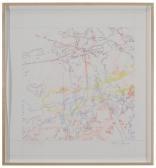 CALAME Ingrid 1965,Working Drawing #93,2001,Brunk Auctions US 2013-07-20