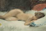 CALBET Antoine 1860-1944,Sleeping Female Nude,Criterion GB 2023-01-04