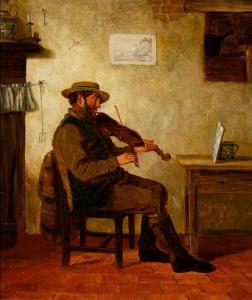 CALCOTT C 1800-1800,The Violinist,19th century,William Doyle US 2023-10-19