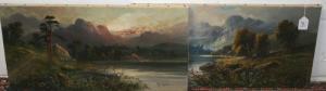 CALCOTT Rex 1800-1900,Highland river views with hills beyond,Reeman Dansie GB 2009-09-29