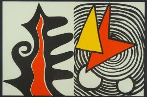 CALDER Alexander 1898-1976,abstract,Burstow and Hewett GB 2018-02-22