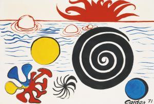 CALDER Alexander 1898-1976,FLAT-FOOTED OCTOPUS,1971,Sotheby's GB 2015-03-05