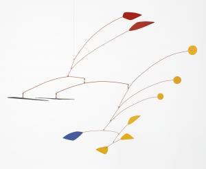 CALDER Alexander 1898-1976,TWO RED PETALS IN THE AIR,1958,Sotheby's GB 2015-11-04