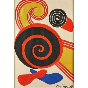 CALDER Alexander 1898-1976,untitled,1969,Rago Arts and Auction Center US 2014-09-14