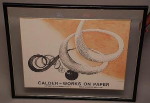 CALDER Alexander 1898-1976,Works on Paper,Hood Bill & Sons US 2014-10-21