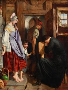 CALDERON Philip Hermogenes 1833-1898,The Gaoler's Daughter - A Scene from the,1858,Woolley & Wallis 2023-03-08