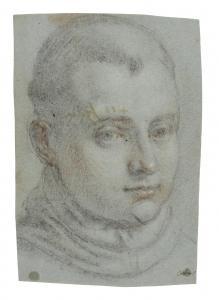 CALIARI Carlo, Carletto 1570-1596,Portrait of a young friar,Christie's GB 2023-01-26