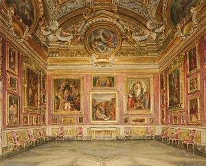 CALIGO Domenico 1838-1911,Saturn Room, Pitti Palace, Florence,1874,Weschler's US 2020-03-13