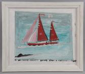 CALISTE Canute 1914-2005,Racing Yeaht in Carriacou 2000,2000,Ewbank Auctions GB 2018-04-26
