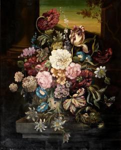 CALISTRI PUTTORE Mario 1800-1900,A Flowerpiece,Mellors & Kirk GB 2023-07-18