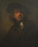 CALISTRI PUTTORE Mario 1800-1900,Self-portrait after Rembrandt van Rijn,Gorringes GB 2012-02-01