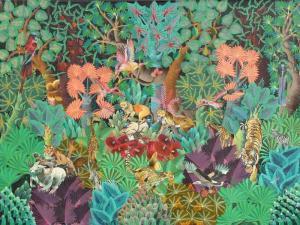 CALIXTES Alix George,Jungle Animals,Ro Gallery US 2019-03-28