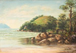 CALIXTO DE JESUS Benedito 1853-1927,Ilha Porchat,Escritorio de Arte BR 2023-08-08
