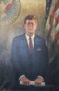 CALLAHAN Jack 1911-1981,Portrait of President John F. Kennedy,2007,Skinner US 2018-07-31