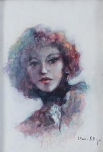 CALLEGARI Bruno Emiro 1944-2006,Ritratto femminile,Art International IT 2023-02-06
