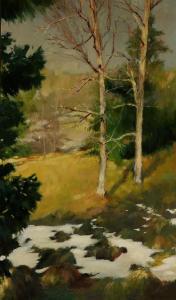 CALLENS Tamera 1962,River Landscape,Weschler's US 2014-12-05