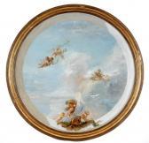 CALLET Antoine Francois 1741-1823,Etude d\’un des plafonds de l\’hotel Thélusson,Daguerre 2017-06-09