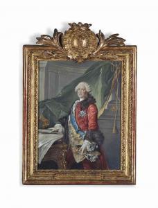 CALLET Antoine Francois,Portrait de Charles Gravier (1719-1787), Comte de ,Christie's 2014-11-05